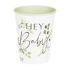 Botanical Hey Baby Shower Cups Ginger Ray - Afbeelding 3