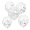 Hey Baby Shower Confetti Balloons Ginger Ray - Afbeelding 3