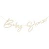 Wooden Baby Shower Bunting Ginger Ray - Afbeelding 3