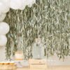Botanical Leaf Ribbon Backdrop Ginger Ray