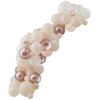 Peach, White & Rose Gold Balloon Arch Ginger Ray - Afbeelding 3