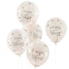 Rose Gold Baby Shower Confetti Balloons Ginger Ray - Afbeelding 3