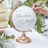 Wedding Globe Guest Book Alternative Ginger Ray