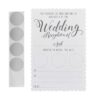White Scratch The Date Wedding Evening invitations - Scratch & Reveal Ginger Ray - Afbeelding 3
