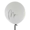 Black & White Mr Balloon with Black Balloon Tail Ginger Ray - Afbeelding 3