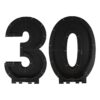 Black 30th Balloon Mosaic Frame Decoration Ginger Ray - Afbeelding 3
