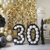 Happy Birthday Balloon with Black Tassel Tail Ginger Ray - Afbeelding 4