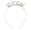 Champagne Gold 30th Birthday Headband Ginger Ray - Afbeelding 3