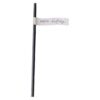 Nude and Black Happy Birthday Paper Straws Ginger Ray - Afbeelding 3