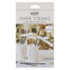 Nude and Black Happy Birthday Paper Straws Ginger Ray - Afbeelding 2