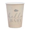 Hello Baby Neutral Baby Shower Cups Ginger Ray - Afbeelding 3