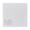 Hello Baby Neutral Baby Shower Napkins Ginger Ray - Afbeelding 3