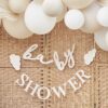 Clouds Baby Shower Bunting Ginger Ray