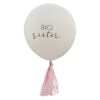 Big Sister Balloon with Pink Tassels Ginger Ray - Afbeelding 3