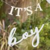 Eco Friendly    It's a Boy Baby Shower Bunting Ginger Ray - Afbeelding 3