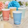 Brights Happy Birthday Paper Cups Ginger Ray
