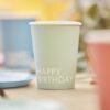 Brights Happy Birthday Paper Cups Ginger Ray - Afbeelding 2