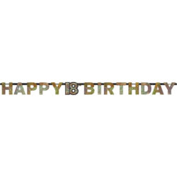 Letterslinger Sparkling Gold 18 jaar