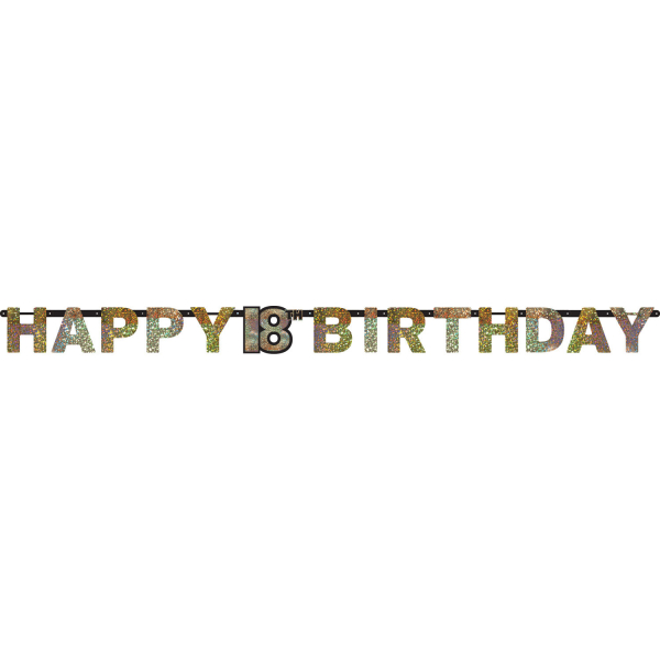 Letterslinger Sparkling Gold 18 jaar