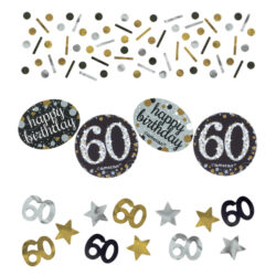 Confetti Sparkling gold 60 jaar