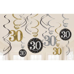 Hangslingers Sparkling gold 30 jaar