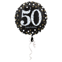 folieballon 50 jaar 43 cm (wordt leeg geleverd)