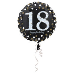 folieballon 18 jaar 43 cm (wordt leeg geleverd)