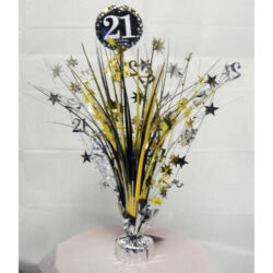 Tafelstuk Sparkling gold 21 jaar