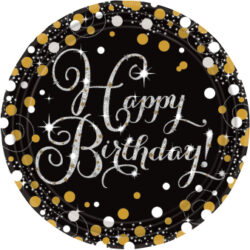 8 Borden  happy Birthday 23cm