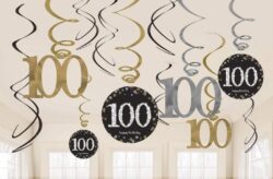 Hangslingers Sparkling gold 100 jaar