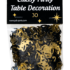 30 jaar Classy tafelconfetti zwart/goud - Afbeelding 2