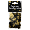 50 jaar Classy tafelconfetti zwart/goud - Afbeelding 2