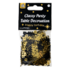 Happy Birthday Classy tafelconfetti zwart/goud - Afbeelding 2