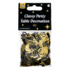40 jaar Classy tafelconfetti zwart/goud - Afbeelding 2