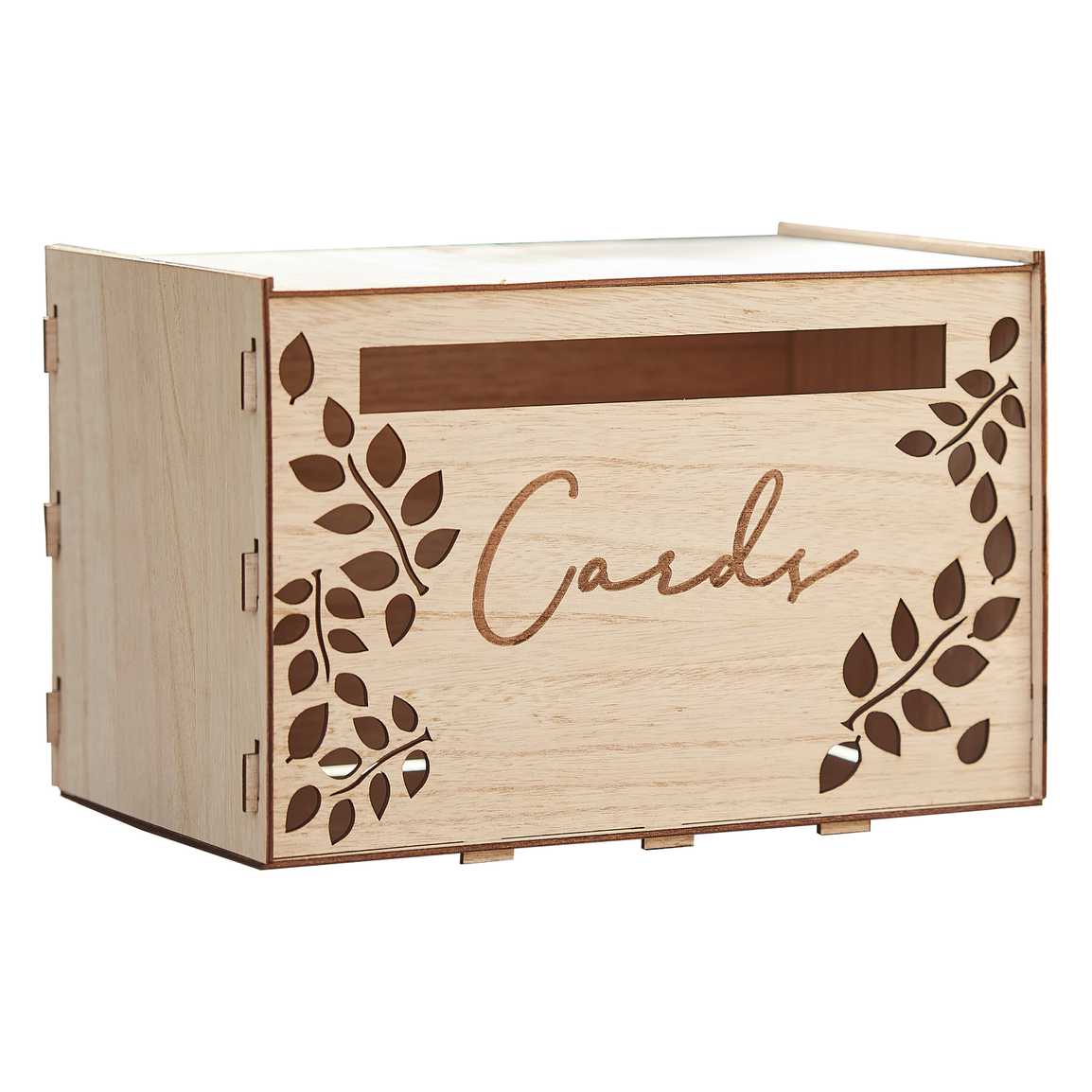 Wooden Wedding Card Box Ginger Ray - Afbeelding 2