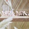 Rose Gold Acrylic Mr and Mrs Sign Ginger Ray