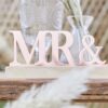Rose Gold Acrylic Mr and Mrs Sign Ginger Ray - Afbeelding 3