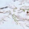 Pink Ruscus and Green Foliage Garland Ginger Ray - Afbeelding 3