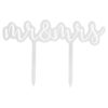 Mr & Mrs Acrylic Wedding Cake Topper Ginger Ray - Afbeelding 2