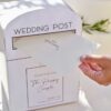 White Wedding Post Box Ginger Ray - Afbeelding 3
